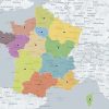 L'Ign A Trouvé Le Centre Géographique Des 13 Nouvelles avec Carte De France Nouvelles Régions