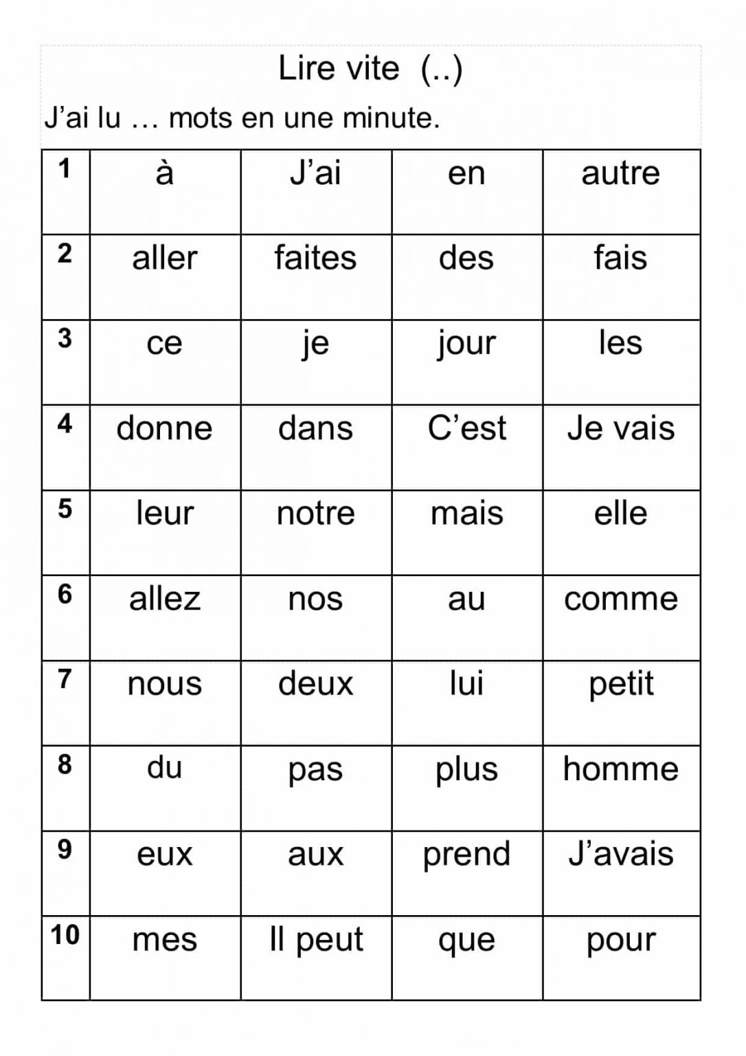 Fiche Exercice Pour Apprendre A Lire A Imprimer Fiche De Lecture Cp Gratuite A Imprimer - Arouisse.com