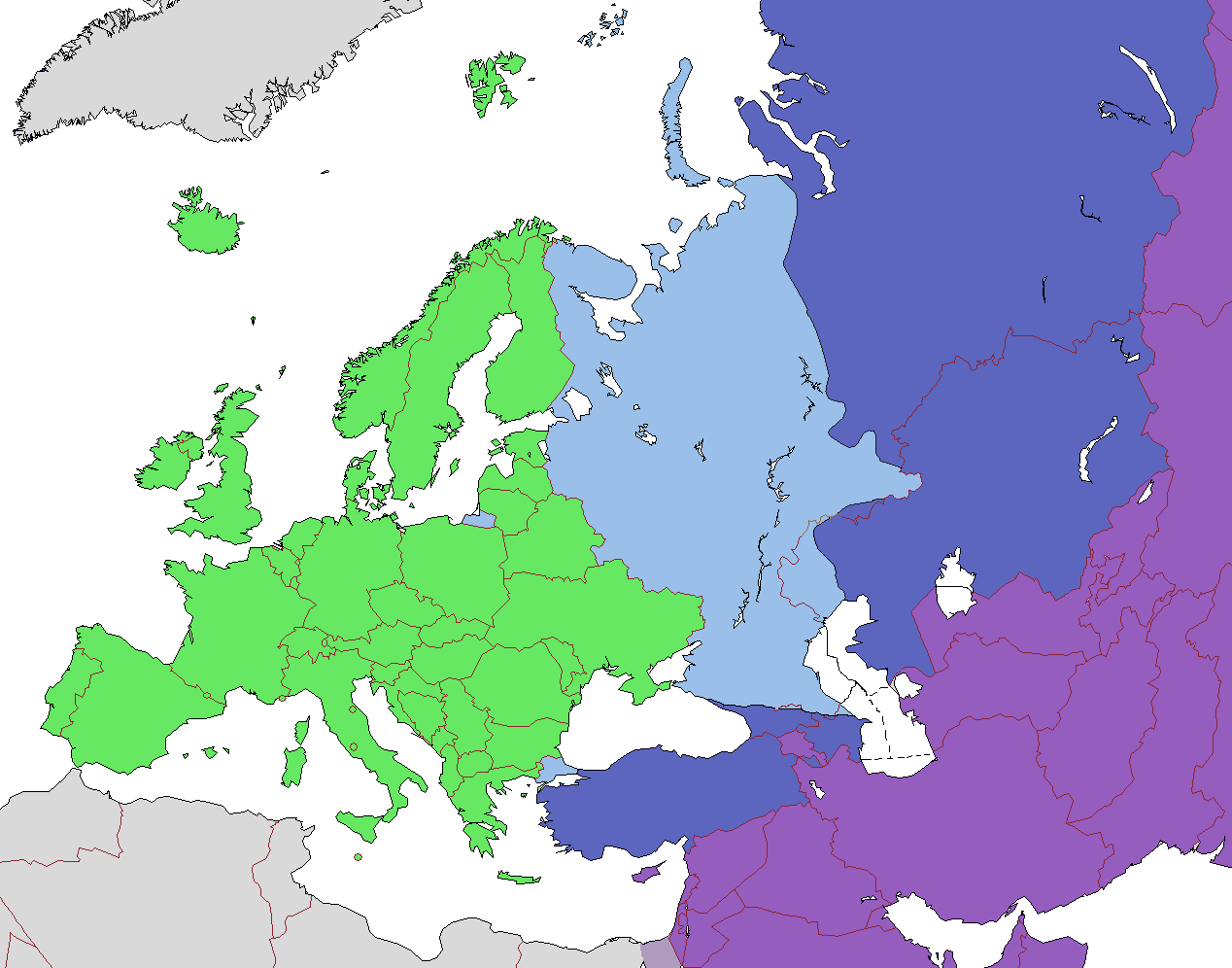 Liste Des Pays D&amp;#039;Europe — Wikipédia À Carte Europe Avec concernant Carte Pays D Europe