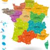 Liste Des Régions &amp; Départements Français √ 2020 Cartes à Carte De France Des Départements À Imprimer