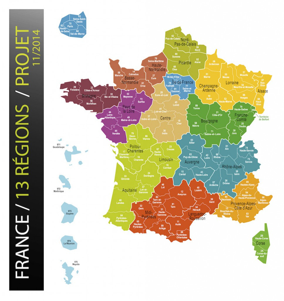 Liste Region De France - Primanyc intérieur Régions De France Liste