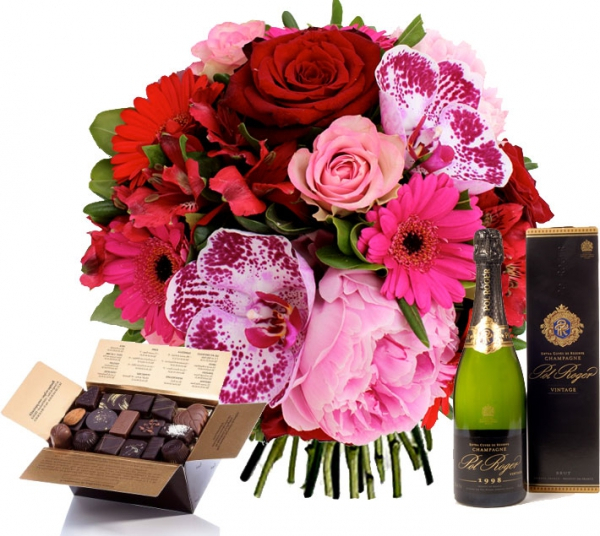 Livraison Fleurs Champagne - Pivoine Etc destiné Bouquet De Fleurs Anniversaire Gratuit