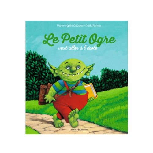 Livre Le Petit Ogre Veut Aller À L'École | Petit Ogre pour Le Petit Ogre Qui Voulait Apprendre À Lire