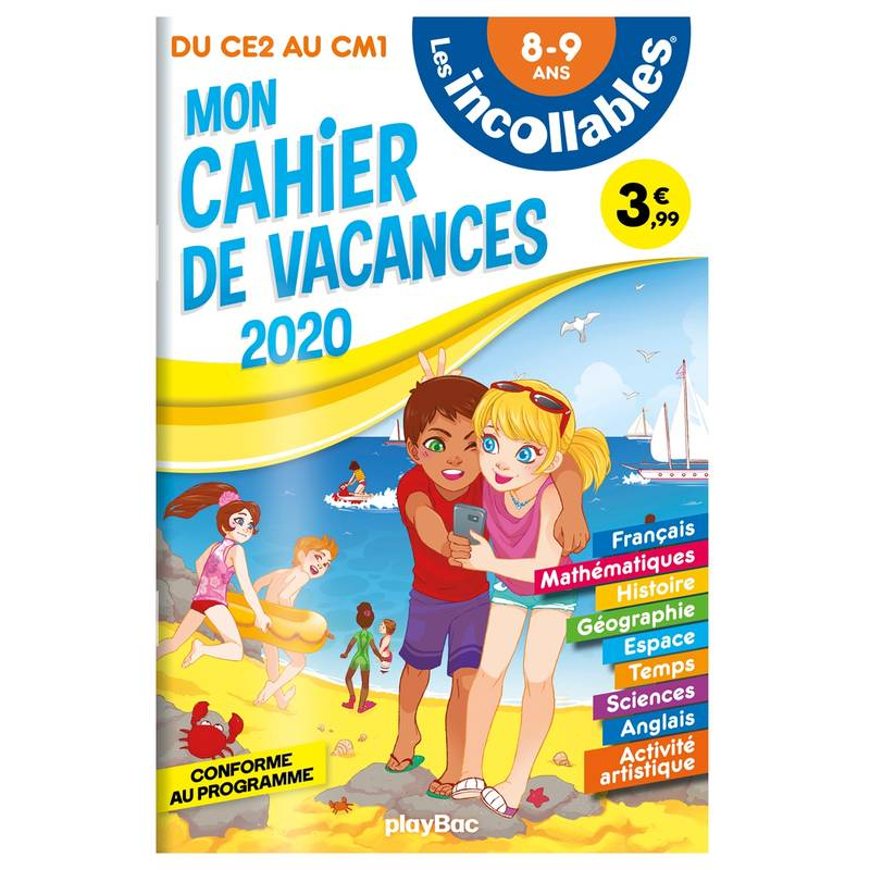 Livre: Les Incollables - Cahier De Vacances 2020 - Du Ce2 pour Cahier De Vacances Ce2 Vers Cm1 A Imprimer