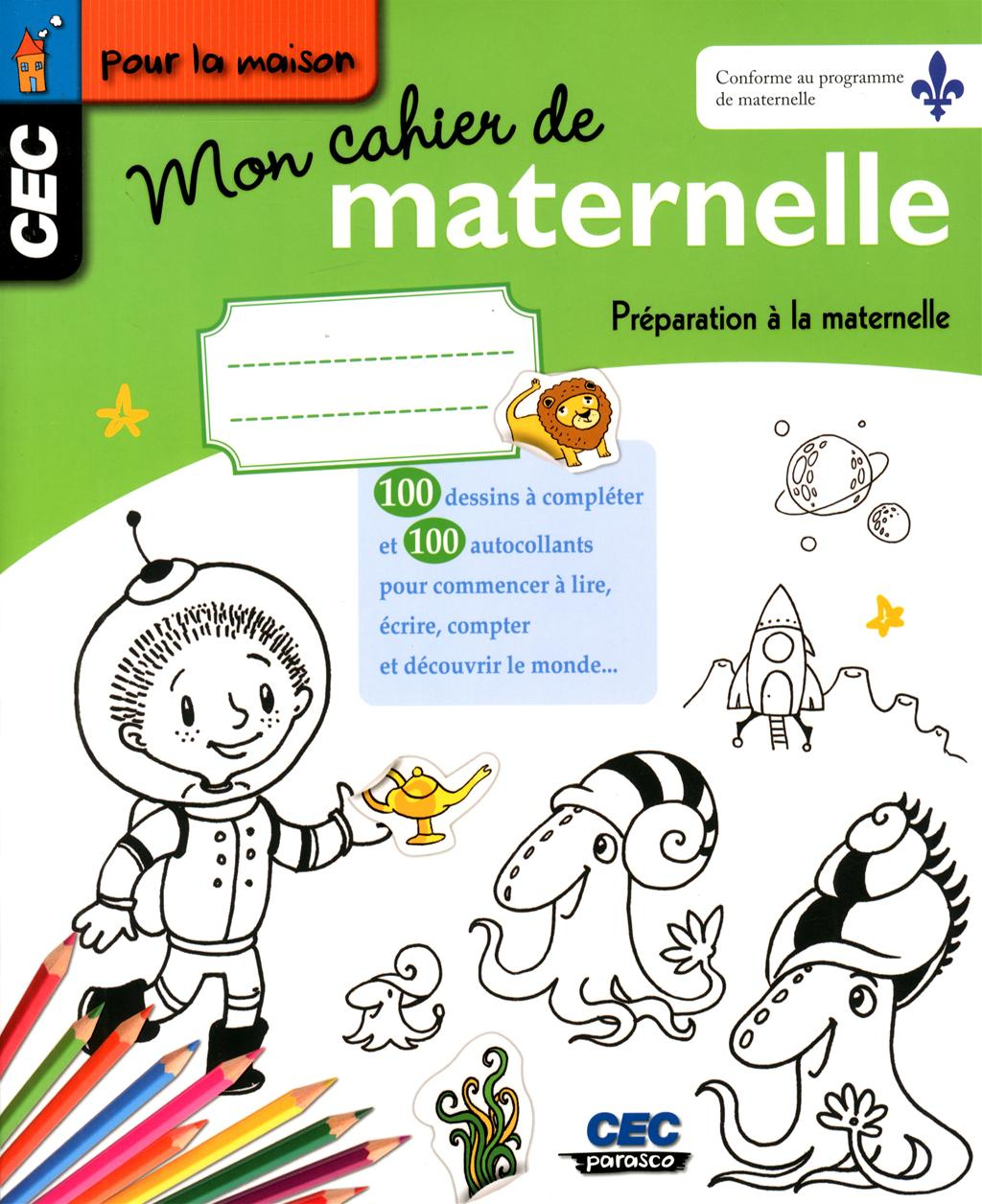 Livre Mon Cahier De Maternelle - Préparation À La concernant Cahier D Activité A Imprimer