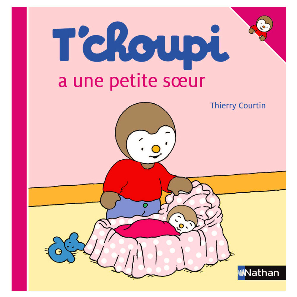 Livre T'Choupi A Une Petite Soeur - Jeux Et Jouets Nathan tout Caillou A Une Petite Soeur