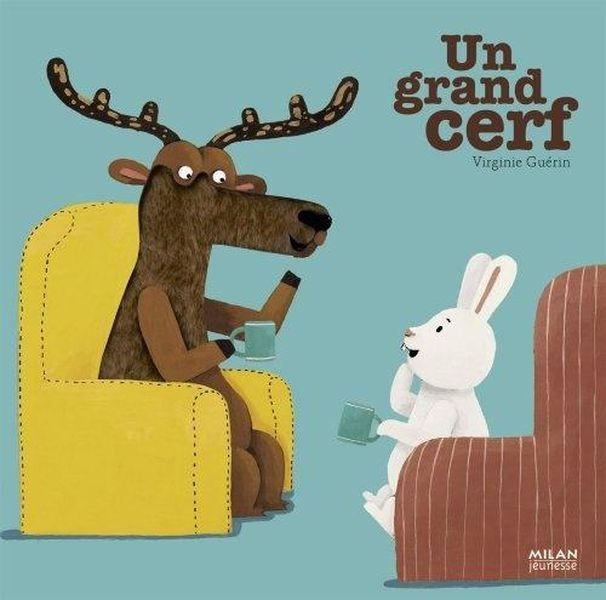 Livre - Un Grand Cerf - Virginie Guérin concernant Comptine Du Grand Cerf