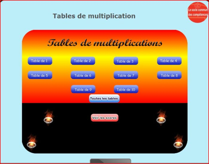 Logiciel Éducatif Math 4E Année=Cm1 - Julie Cromer tout Logiciel Educatif Fr Math Tables Multiplication