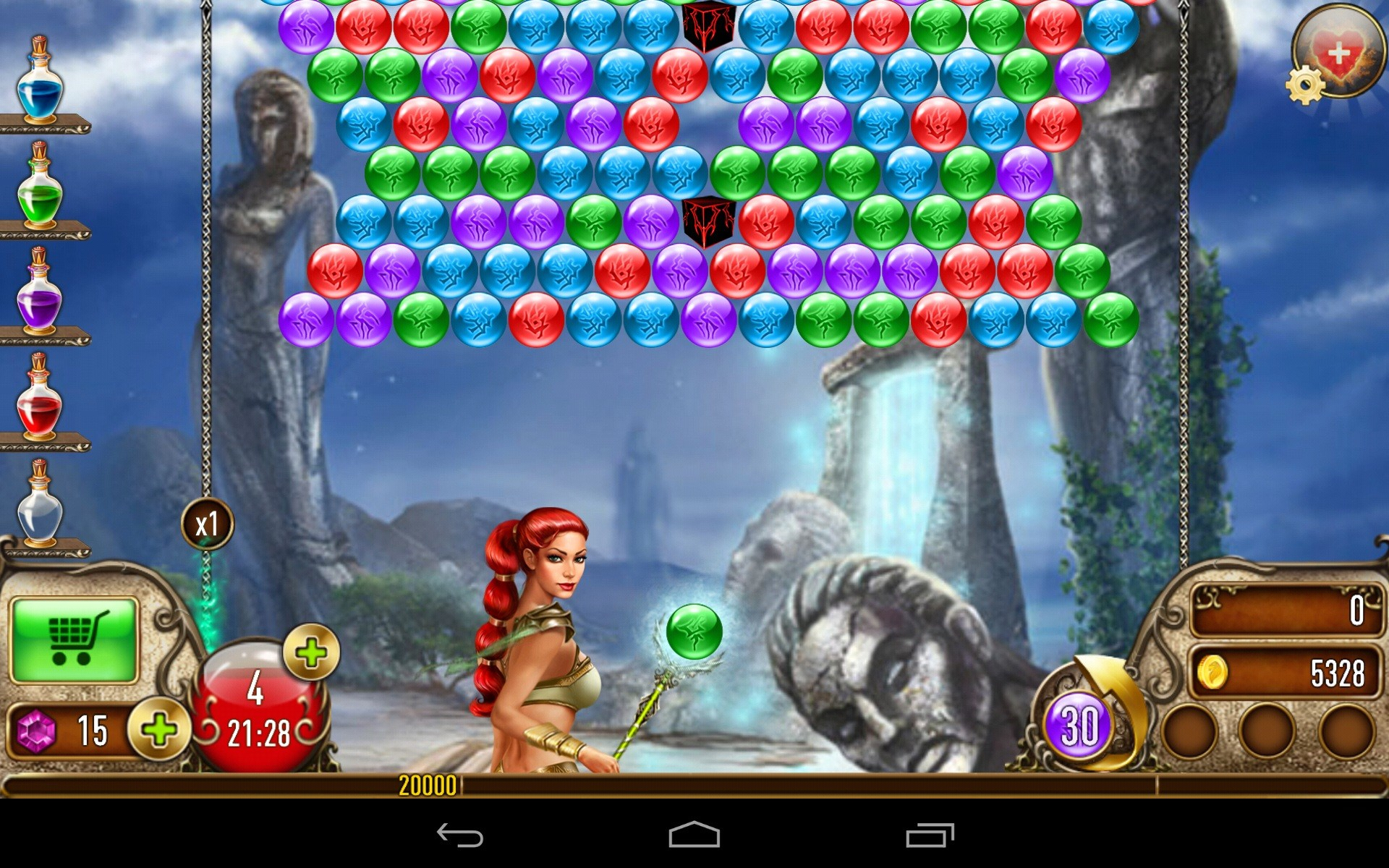 Lost Bubble - Jeux Pour Android - Téléchargement Gratuit serapportantà Jeux De Grand Gratuit
