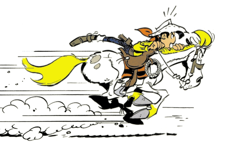 Lucky Luke Repart À L&amp;#039;Assaut Du Marché De La Bande Dessinée pour Lucky Luke Dessin Animé En Français
