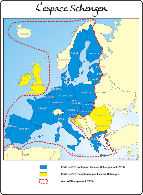 L'Union Européenne, Une Union D'Etats | L'Atelier D'Hg Sempai dedans Carte Europe 2017
