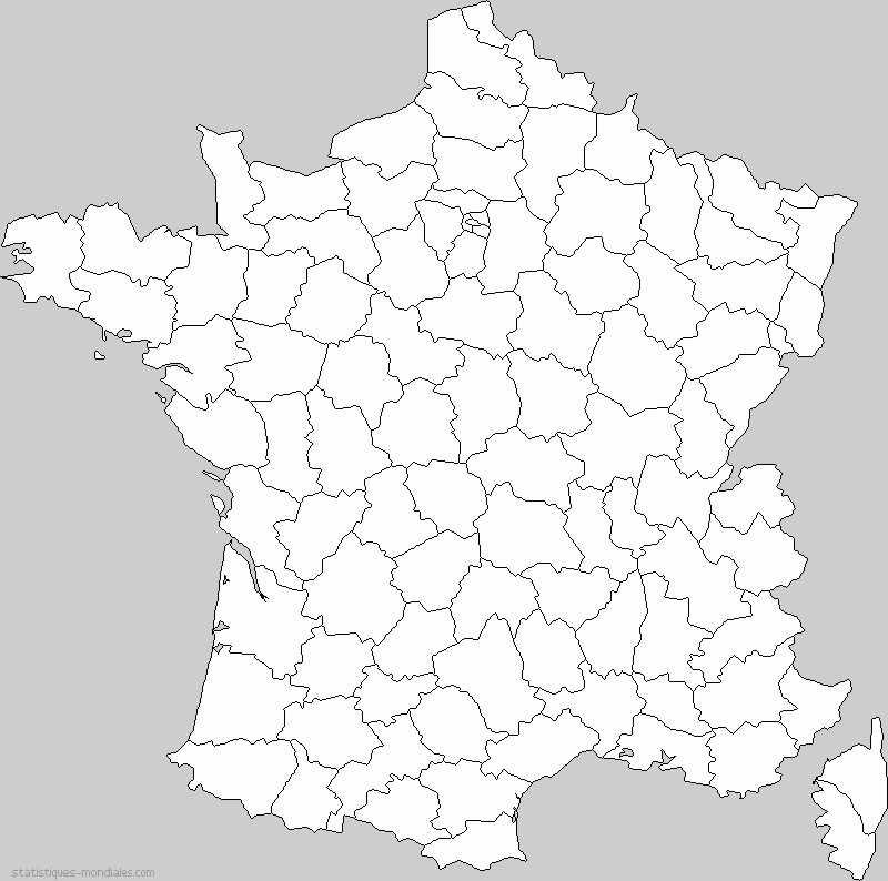 Ma Proposition De 12 Nouvelles Régions Sur Le Forum Blabla tout Carte Vierge De La France