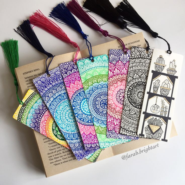 Mandala Bookmark (Custom Order) (Avec Images) | Marque intérieur Marque Page A Faire