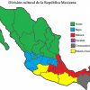 Mapa De México: Político, Regiones, Relieve, Para Colorear encequiconcerne Nombre De Region