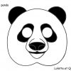 Masque Panda | Masque Animaux, Masque Et Panda destiné Masque À Imprimer Animaux