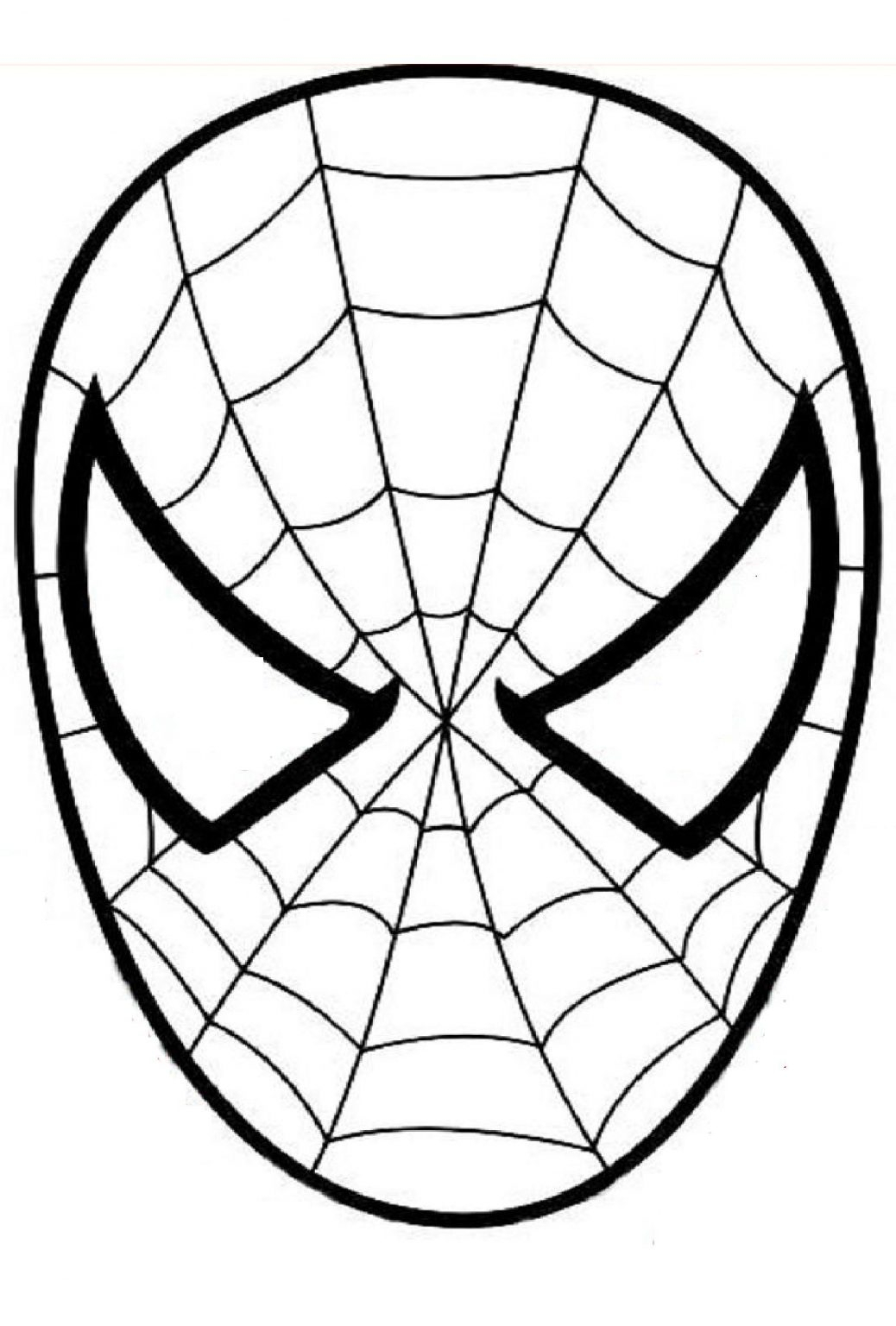 Masque Spiderman A Colorier Découpage A Imprimer Intérieur pour Masque Spiderman A Imprimer
