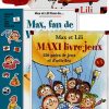 Max Et Lili : Maxi Livre-Jeux + Stickers + Etiquette De avec Les Jeux De Lili