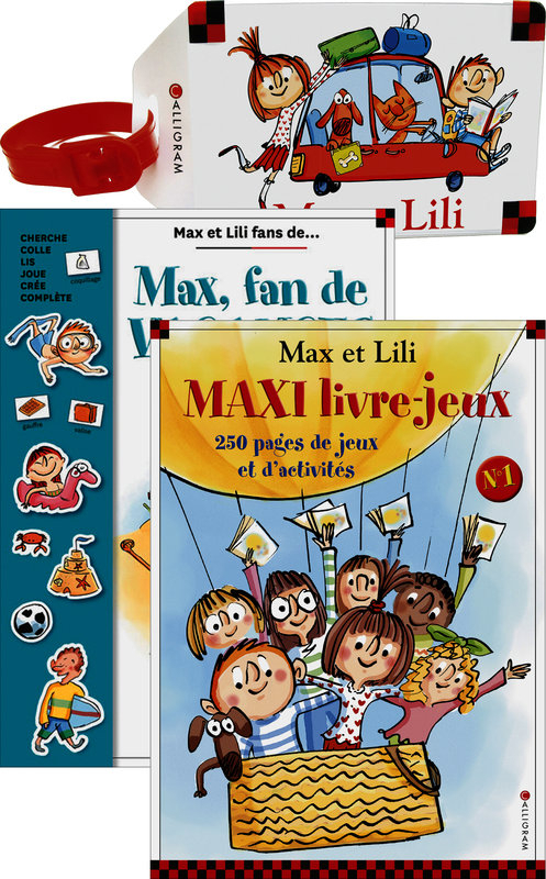 Max Et Lili : Maxi Livre-Jeux + Stickers + Etiquette De avec Les Jeux De Lili