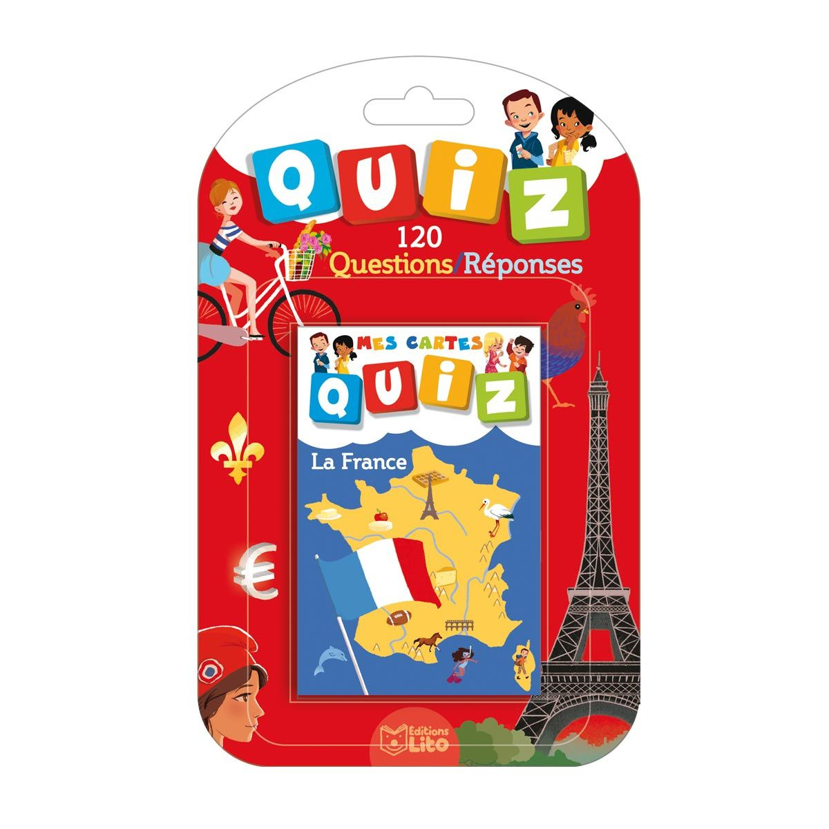 Mes Cartes Quizz La France Pour Enfant De 6 Ans À 12 Ans avec Jeux Pour Enfant 6 Ans