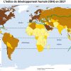 Mesurer Le Développement : La Carte De L'Idh 2017 - Cartolycée concernant Carte De L Europe 2017