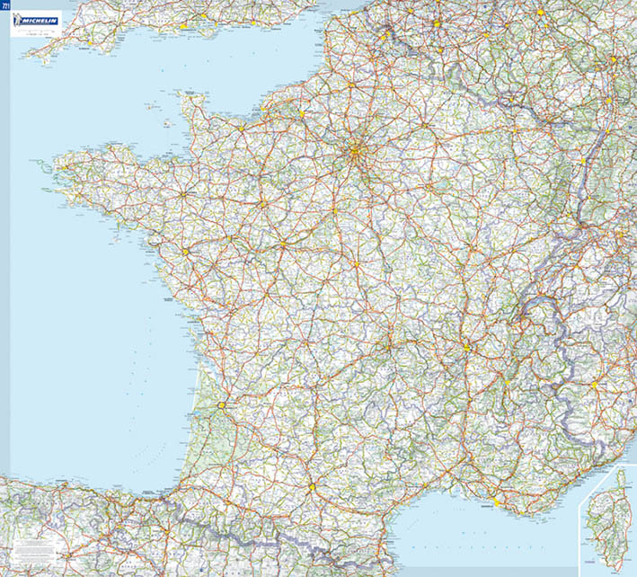 Michelin Carte De France | Carte dedans Carte Routiere France Gratuite