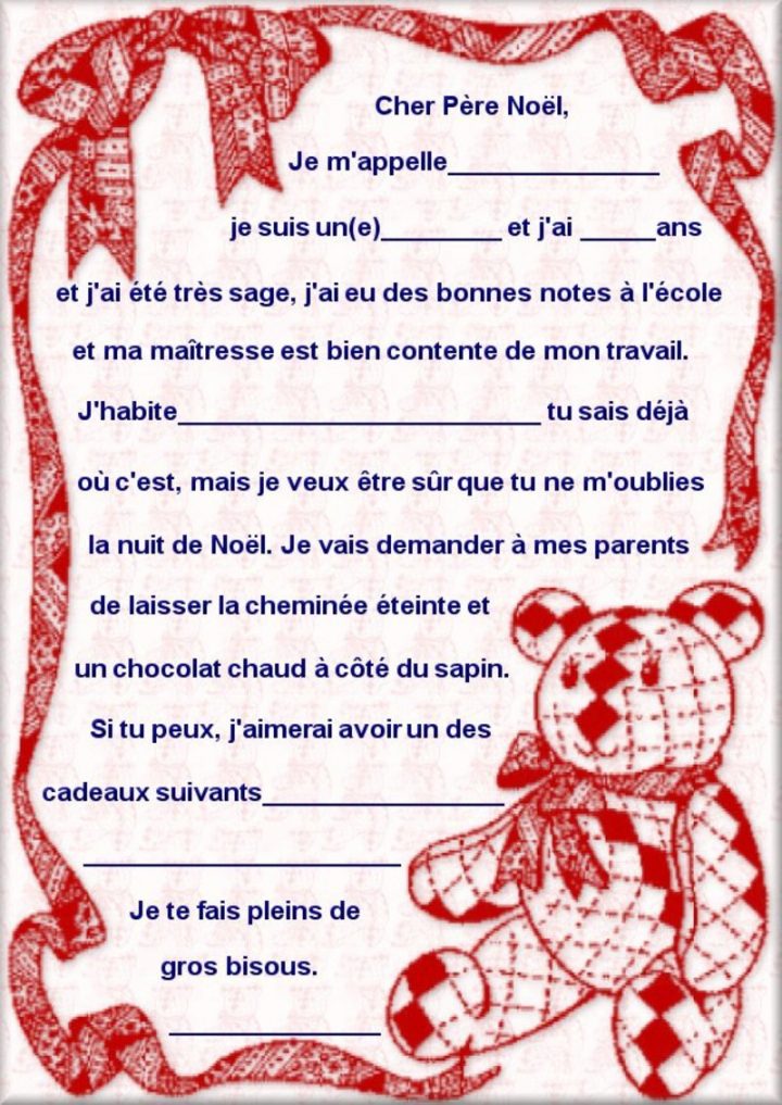 Modele Lettre Reponse Pere Noel - Modèle De Lettre pour Reponse Lettre