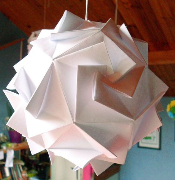 Mon Premier Tuto: Comment Construire Une Boule En Origami dedans Comment Faire Une Boule En Papier