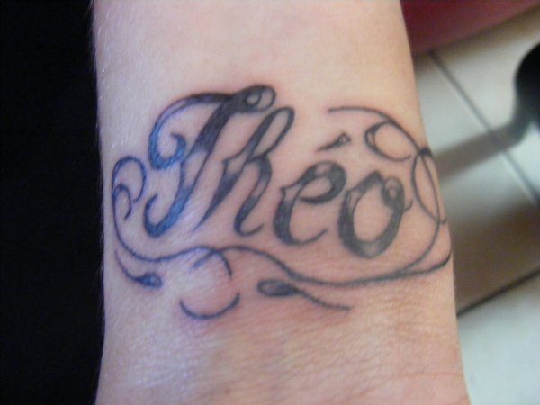 Mon Tatouage - Voici Mon Blog, Vs Y Verré Mon Fils, Mé Ami serapportantà Tatouage Prenom Theo