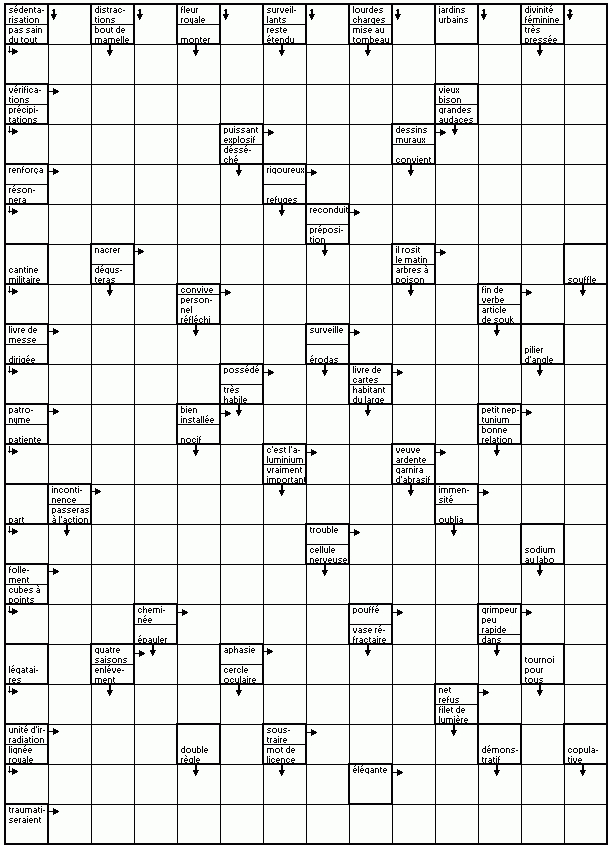 Mots Fleches Geants A Imprimer - Tcbo serapportantà Grilles Mots Fleches Gratuits En Ligne