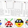 Multi Pixels 2 | Jeux Ce2, Jeux A Imprimer encequiconcerne Jeux Mathématiques À Imprimer