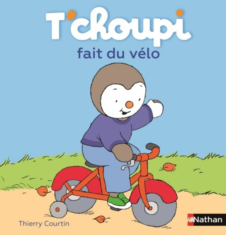 Nathan Livre - Tchoupi Fait Du Vélo pour Tchoupi Au Marché
