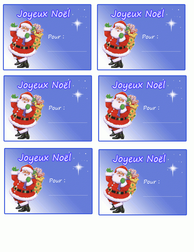 Noel Lettres Et Etiquettes à Etiquettes De Noel Pour Cadeaux