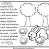 Nounoudunord Bricolages Avec Les Enfants - Page 2 tout Ce Matin Un Lapin Paroles