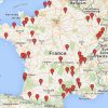 Nouveau : Notre Carte De France Des Coins De Pêche | La pour Carte De France Ludique