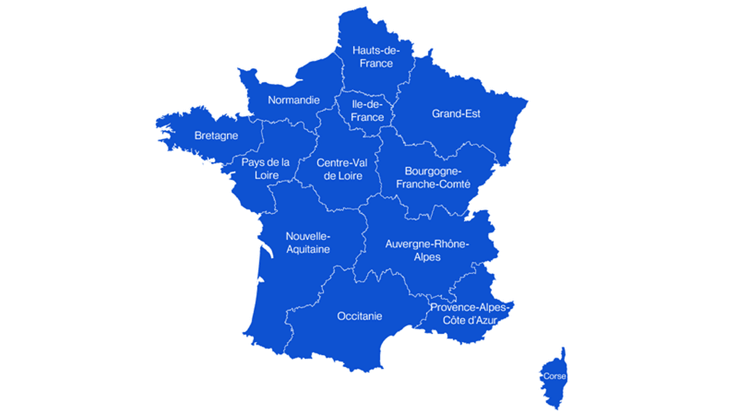 Nouvelle Aquitaine, Occitanie, Hauts-De-France encequiconcerne Les Nouvelles Régions De France