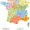 Nouvelles Régions 2016 dedans Carte De La France Avec Ville