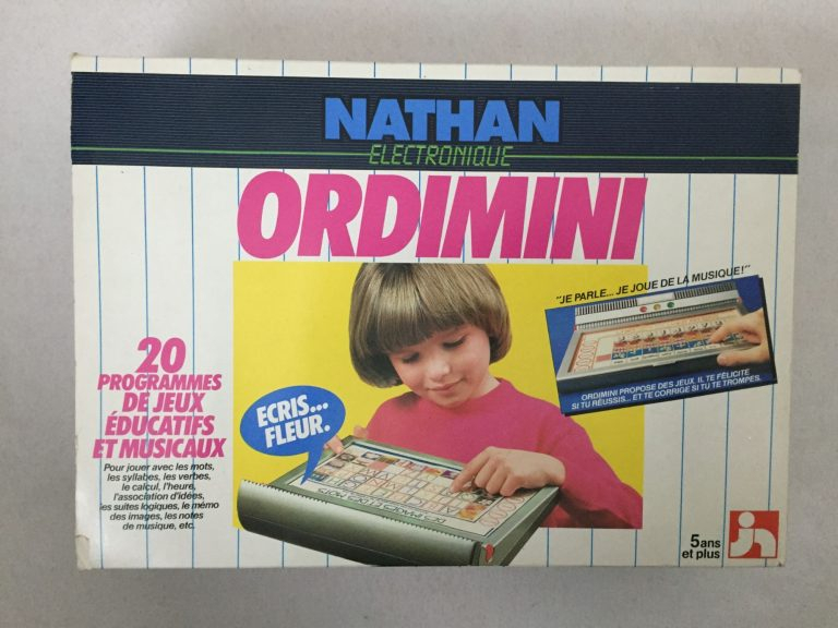 Ordimini Ordinateur Electronique Nathan 1984 Vintage (Ordi concernant Jeux Ordinateur Enfant
