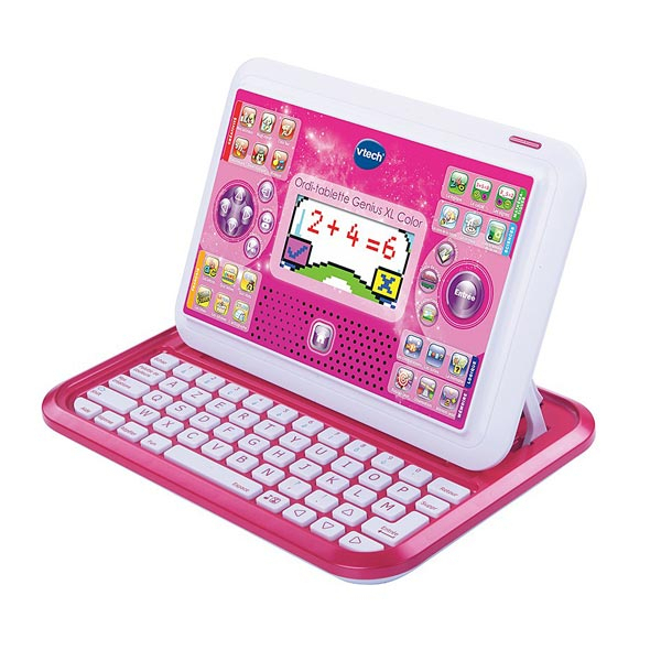 Ordinateur Tablette Genius Xl Color Rose Vtech : King intérieur Jeux Interactifs 6 Ans