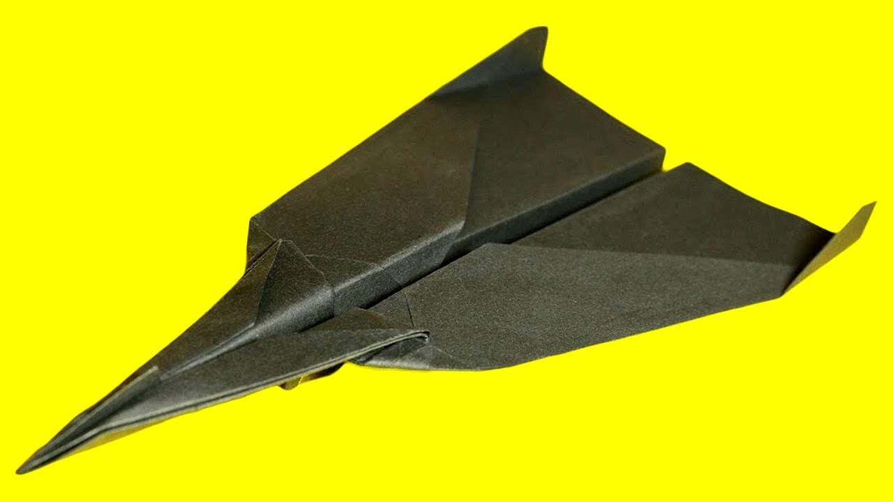 Origami? Comment Faire Un Avion En Papier Qui Vole Très destiné Comment Faire Un Avion De Chasse En Papier Qui Vole