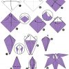 Origami Facile Fleur En Papier serapportantà Faire Des Origamis En Papier Facile