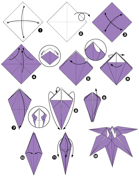 Origami Facile Fleur En Papier serapportantà Faire Des Origamis En Papier Facile