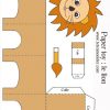 Paper Toy Lion À Imprimer | Paper Toy, Jouets En Papier dedans Paper Toy Gratuit