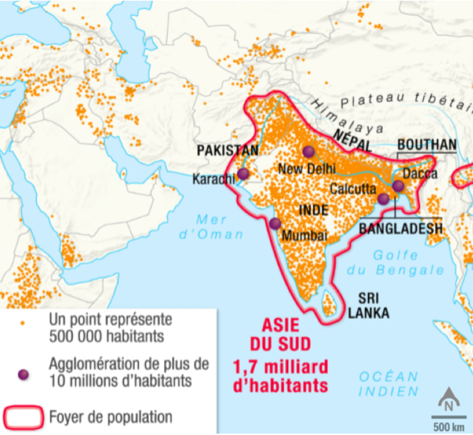 Parcours 3 : L'Asie Du Sud, Un Foyer De Peuplement - La à Asie Histoire