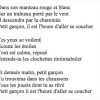 Paroles Et Musique De Petit Garcon Graeme Allwright - Lalo dedans Chanson Dans Son Manteau Rouge Et Blanc