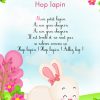 Paroles_Hop Lapin - Comptine Pour Les Petits … | Comptines serapportantà Poeme Paques