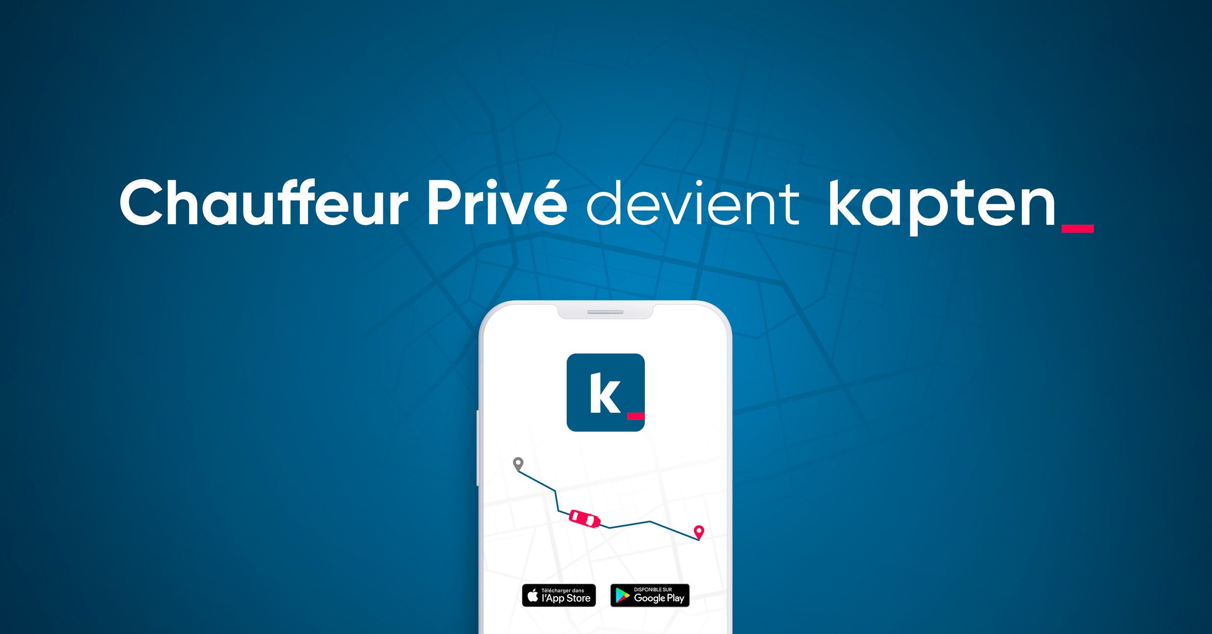 Parrainage Kapten / Chauffeur Privé : 30€ Offerts (10€ X3 avec Code Invitation Chauffeur Privé