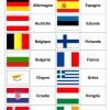 Pays De L'Union Européenne - Drapeau - Exercices Corrigés destiné Drapeaux Européens À Imprimer