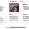 Petit Papa Noël - Comment Apprendre Par Cœur Les Paroles serapportantà Papa Noel Parole