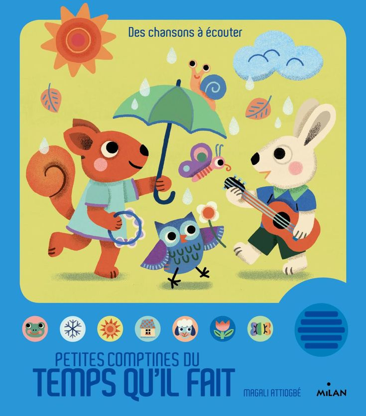 Petites Comptines Du Temps Qu&amp;#039;Il Fait - Editions Milan | 교육 à Comptine Flic Flac Floc