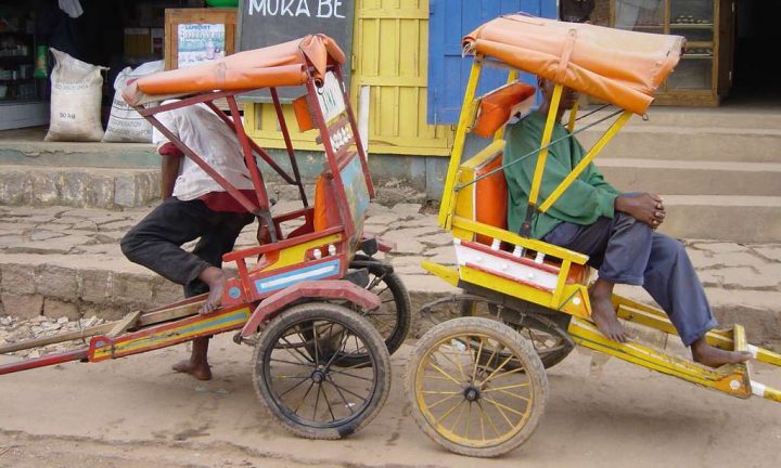 Photo | Les Pousse-Pousse Malgaches à Le Génie Du Pousse Pousse